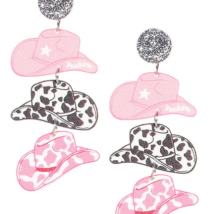 Wilbers & Wilbers Oorbellen Cowboy Hoeden