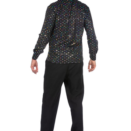 Wilbers & Wilbers Party Blouse Disco Zwart