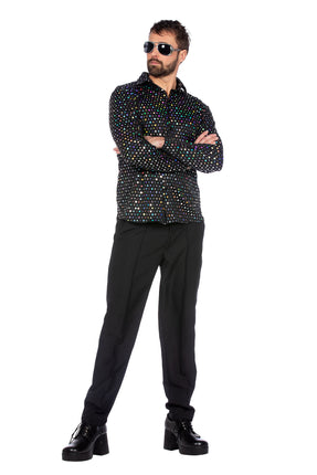 Wilbers & Wilbers Party Blouse Disco Zwart