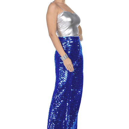 Wilbers & Wilbers Party Glitter Broek Blauw