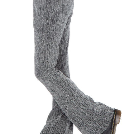 Wilbers & Wilbers Party Glitter Broek Flared Kinderen Zilver