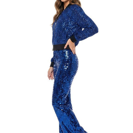 Wilbers & Wilbers Party Glitter Jasje Blauw
