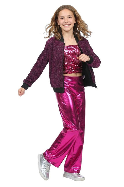Wilbers & Wilbers Party Glitter Jasje Roze Meisjes