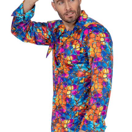 Wilbers & Wilbers Party Hemd Heren Disco