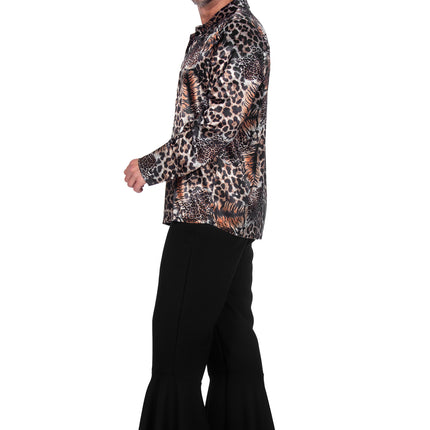 Wilbers & Wilbers Party Hemd Heren Panter