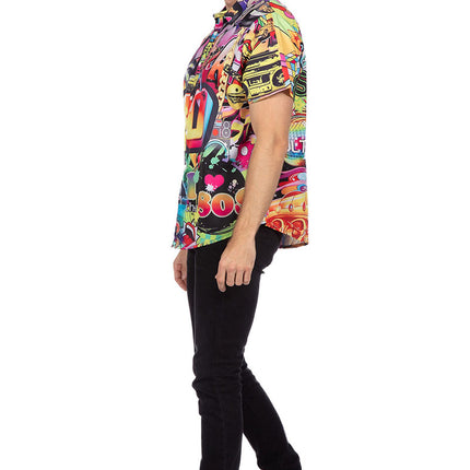 Wilbers & Wilbers Party Shirt 80's Heren
