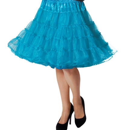Wilbers & Wilbers Petticoat Luxe Knielang Aqua