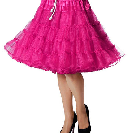 Wilbers & Wilbers Petticoat Luxe Knielang Roze