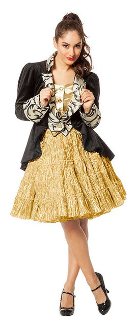 Wilbers & Wilbers Petticoat Luxe Metallic Knielang Goud