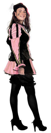 Wilbers & Wilbers Pietenpak Dames Roze Zwart