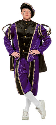 Wilbers & Wilbers Pietenpak Unisex Paars Zwart