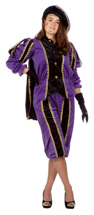 Wilbers & Wilbers Pietenpak Unisex Paars Zwart