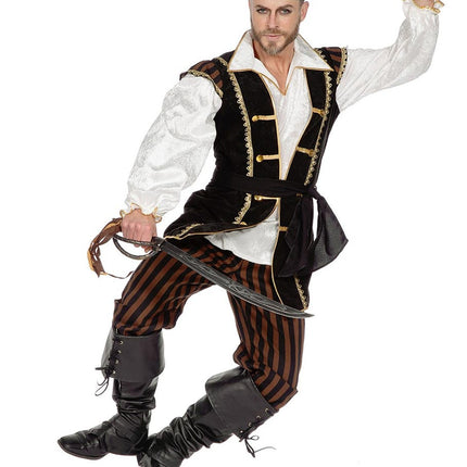 Wilbers & Wilbers Piraat Bruin Pak Heren