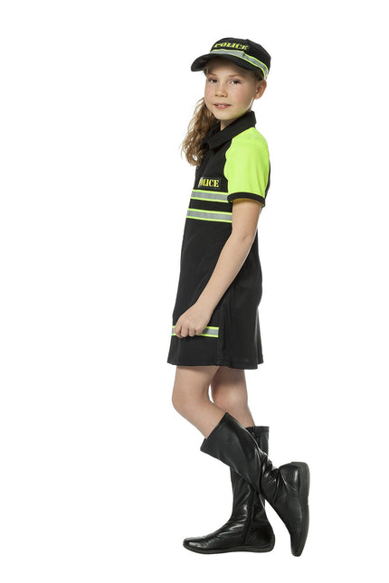 Wilbers & Wilbers Politie Meisje (zwart/geel)