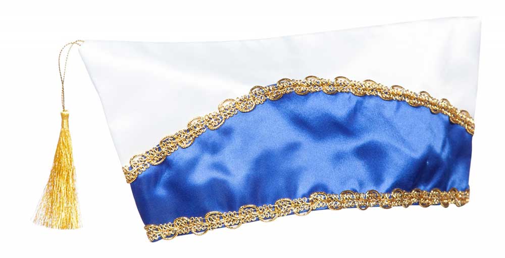 Wilbers & Wilbers Prinsenmuts Blauw/Wit