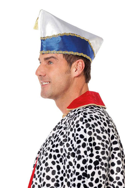 Wilbers & Wilbers Prinsenmuts Blauw/Wit