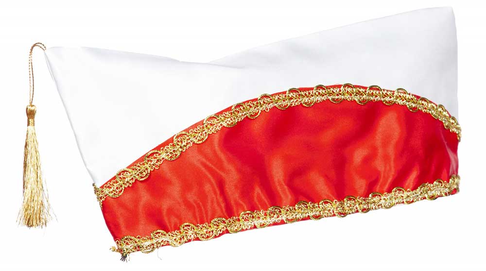 Wilbers & Wilbers Prinsenmuts Rood/Wit