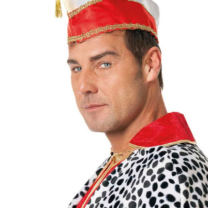 Wilbers & Wilbers Prinsenmuts Rood/Wit