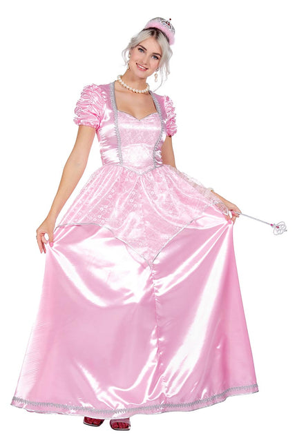 Wilbers & Wilbers Prinsessen Jurk Lang Roze Dames