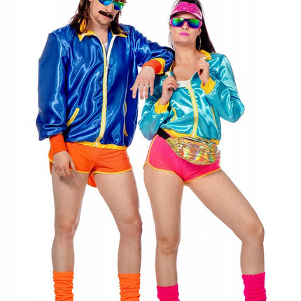 Wilbers & Wilbers Retro Disco 80's Jogging Set Heren