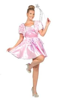 Wilbers & Wilbers Roze Fee Jurk Met Bloemetjes Dames