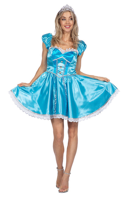 Wilbers & Wilbers Sexy Prinsessen Jurk Blauw Dames