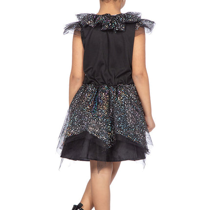 Wilbers & Wilbers Skelet Jurkje Met Strass Steentjes Meisjes