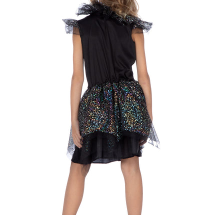 Wilbers & Wilbers Skelet Jurkje Met Strass Steentjes Meisjes