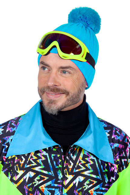 Wilbers & Wilbers Skimuts Neon Blauw