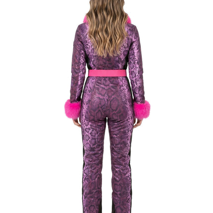 Wilbers & Wilbers Skipak Slangenprint Met Bontkraag Dames