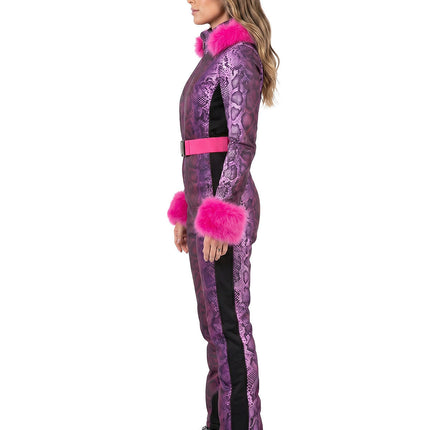 Wilbers & Wilbers Skipak Slangenprint Met Bontkraag Dames
