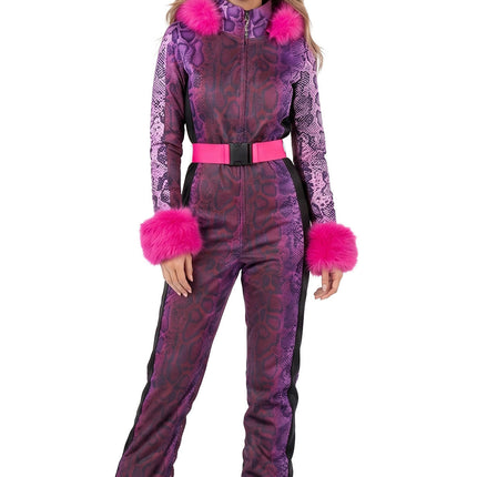 Wilbers & Wilbers Skipak Slangenprint Met Bontkraag Dames