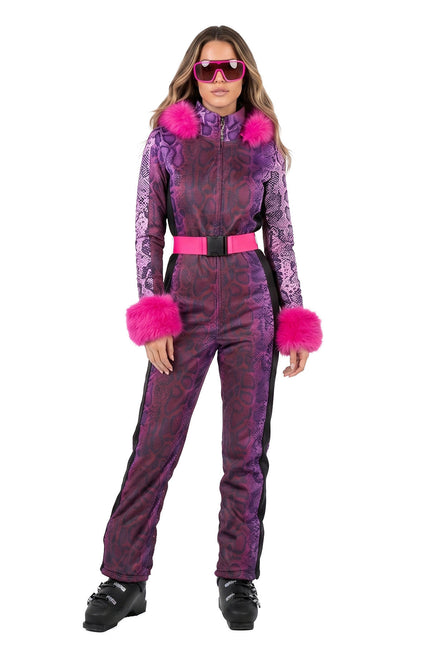 Wilbers & Wilbers Skipak Slangenprint Met Bontkraag Dames