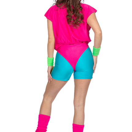 Wilbers & Wilbers Sporty Aerobic Set Neon Dames