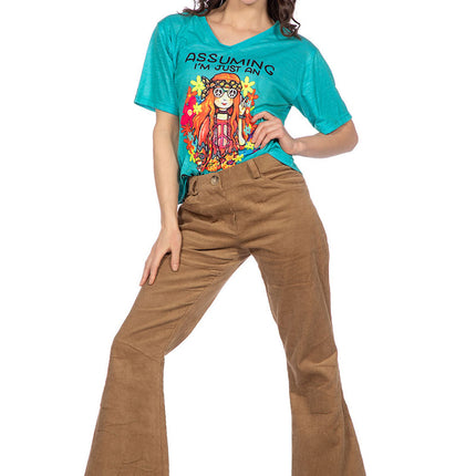 Wilbers & Wilbers T-Shirt Hippie Blauw