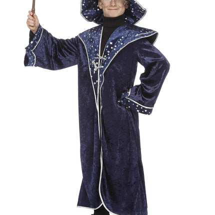 Wilbers & Wilbers Tovenaar Kostuum Kinderen Blauw