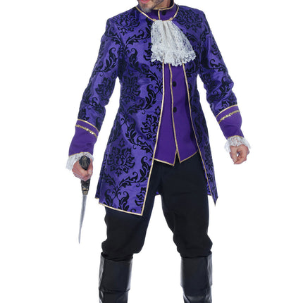 Wilbers & Wilbers Venetiaans Kostuum Paars Heren