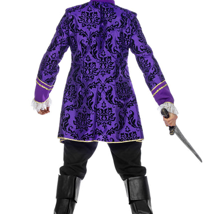 Wilbers & Wilbers Venetiaans Kostuum Paars Heren