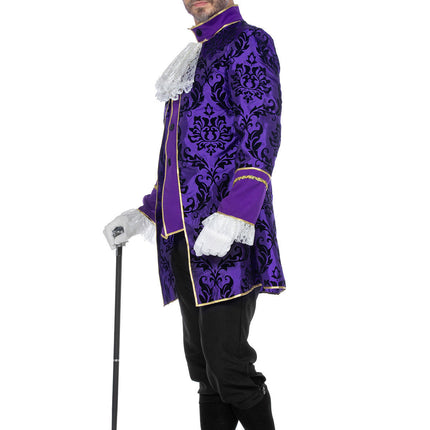 Wilbers & Wilbers Venetiaans Kostuum Paars Heren