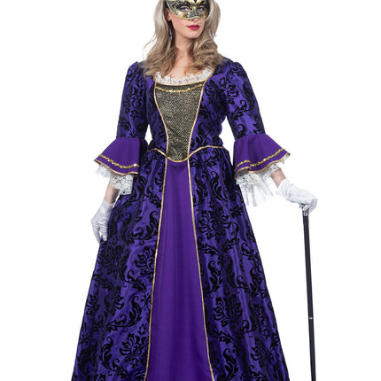 Wilbers & Wilbers Venetiaanse Jurk Paars