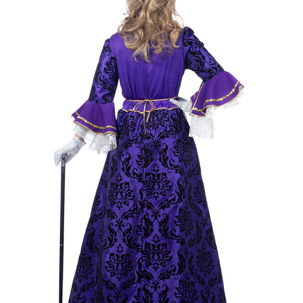 Wilbers & Wilbers Venetiaanse Jurk Paars