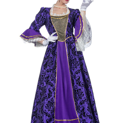 Wilbers & Wilbers Venetiaanse Jurk Paars