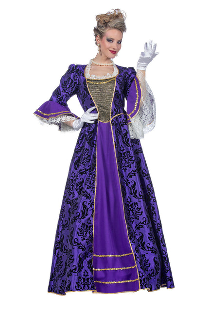 Wilbers & Wilbers Venetiaanse Jurk Paars