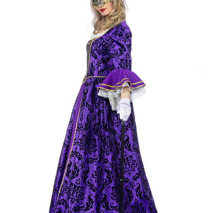 Wilbers & Wilbers Venetiaanse Jurk Paars