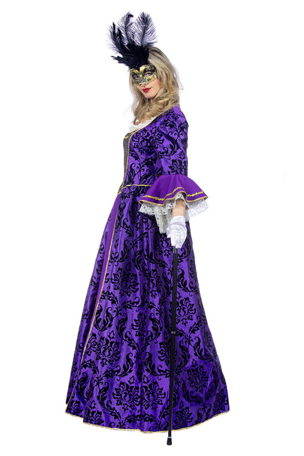 Wilbers & Wilbers Venetiaanse Jurk Paars