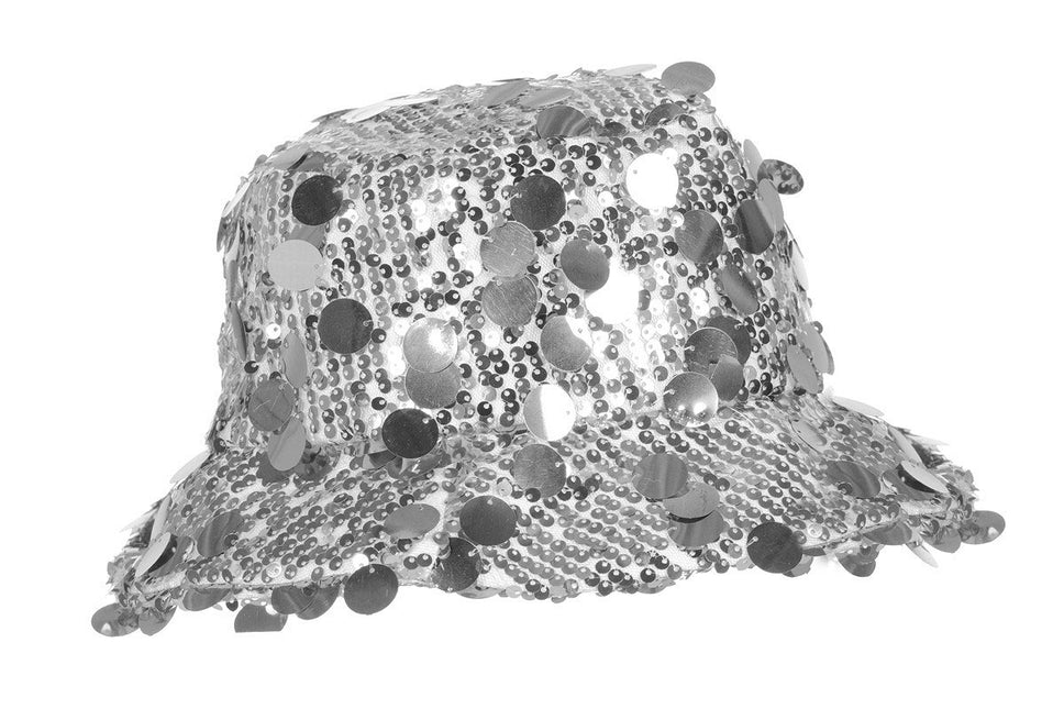 Wilbers & Wilbers Vissershoedje Pailletten Zilver