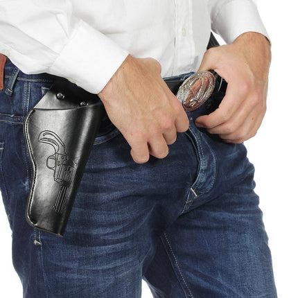 Wilbers & Wilbers Western Holster Enkel Met Riem Zwart