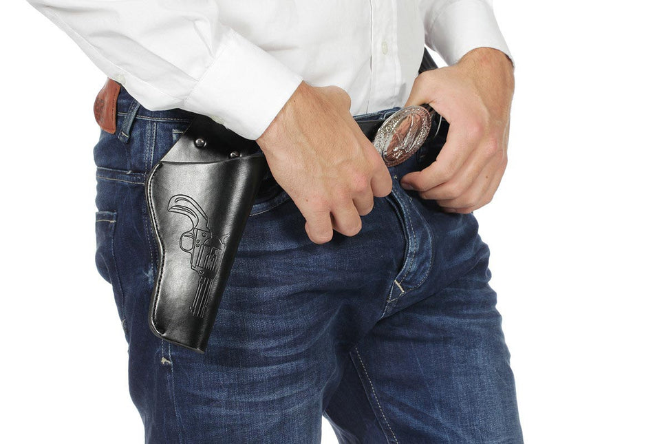 Wilbers & Wilbers Western Holster Enkel Met Riem Zwart