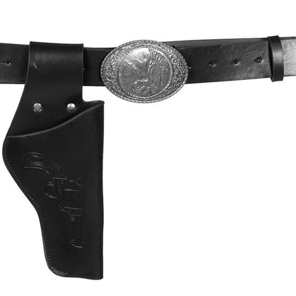 Wilbers & Wilbers Western Holster Enkel Met Riem Zwart