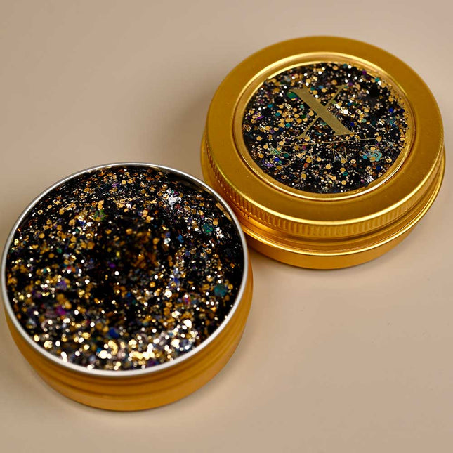 X-sins Black Velvet Luxe Gezicht en Body Glitters
